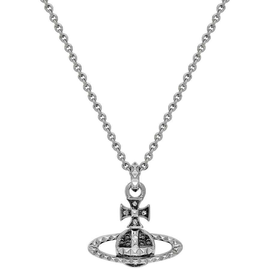 Vivienne Westwood Necklace Small Orb pink gold w/drawstring